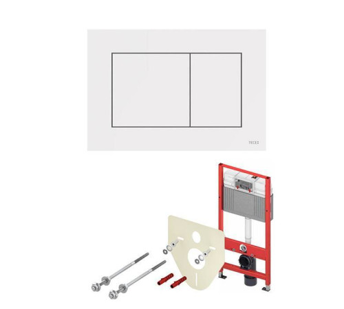 Комплект инсталляции 4 в 1 TECEbase 2.0 с панелью смыва TECEnow белый 9400413
