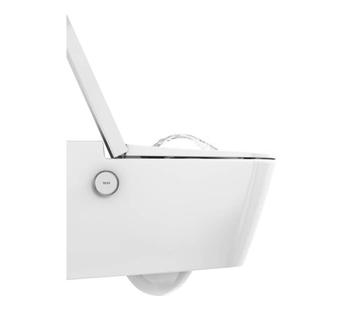 Унитаз-биде подвесной TECE TECEone 54х35 см безободковый смыв Tornado с сиденьем 9700216