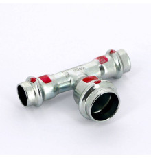 Тройник пресс Prestabo Viega 15x22x15 мм 558857