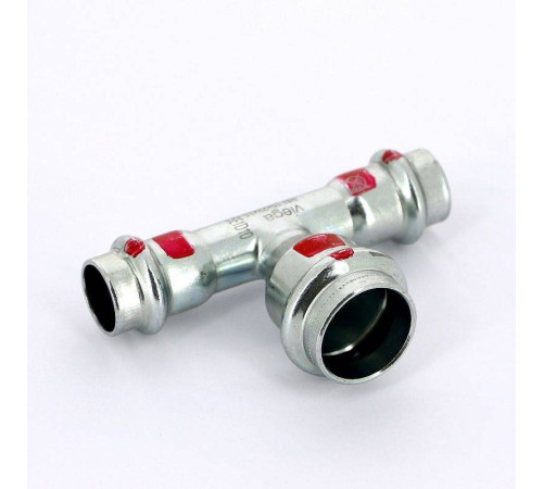 Тройник пресс Prestabo Viega 15x22x15 мм 558857