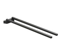 Полотенцедержатель поворотный RAVAK 10° TD 340.20 42 см черный X07P564