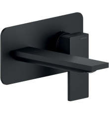 Смеситель для раковины Seven настенный внешняя часть матовый черный SE124198BM