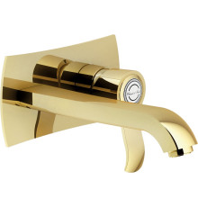 Смеситель для раковины TopZero Sofi 200 мм внешняя часть золото SI98198/1GDP