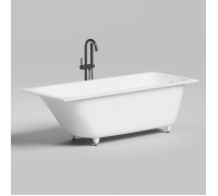 Ванна встраиваемая Salini Orlanda 180 х 80 х 60 см S-Sense белый глянцевый 102012G/23101H