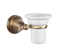 Стакан подвесной Tivoli World Harmony 109 керамический бронза TWHA109br