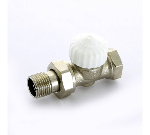 Вентиль термостатический Uni-Fitt прямой HB 1/2 никелированный 160N2000