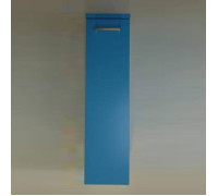 Пенал для ванной Idea Stella 25x98x34 см подвесной правый голубой 03062DX