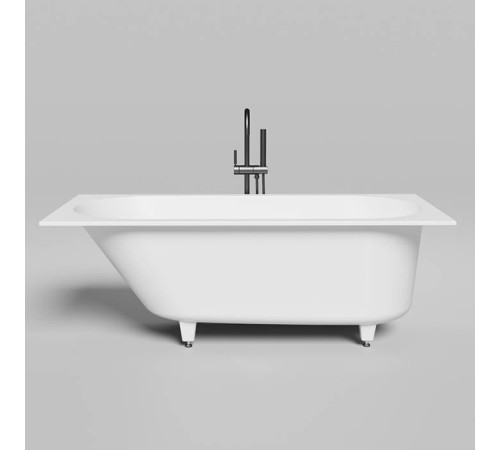 Ванна встраиваемая Salini Ornella Kit 160х70х54 см S-Stone белый матовый 102426M