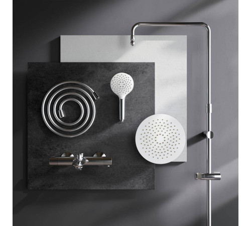 Душевая система AM.PM Like ShowerSpot с термостатом сталь F0780564