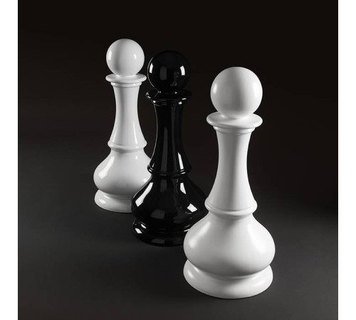 Статуэтка декоративная Kerasan Artwork Pedone напольная белый глянцевый 471201