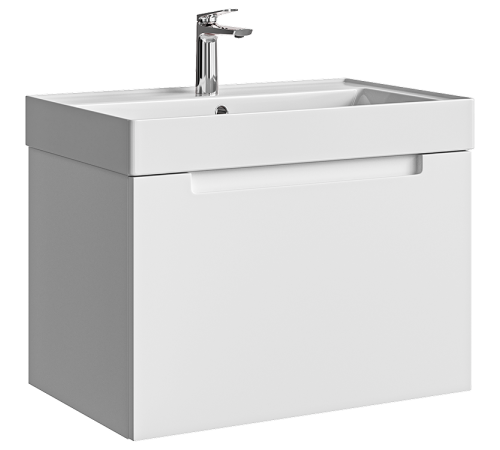 Тумба под умывальник AQWELLA Ванкувер белая VAN01071