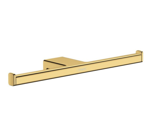 Держатель туалетной бумаги двойной Hansgrohe AddStoris полированное золото 41748990