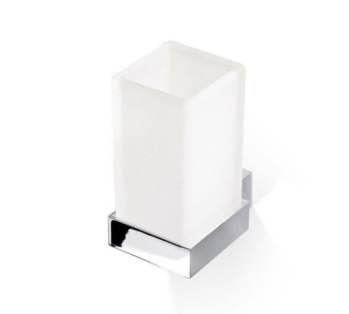 Стакан для зубных щеток Decor Walther CORNER CO WMG 65х95х110 мм хром 0561700