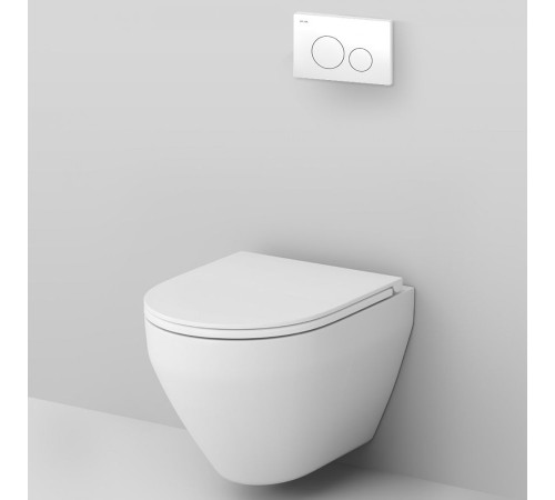 Комплект инсталляция с подвесным унитазом AM.PM FlashClean с сиденьем микролифт и клавишей IS49001.701700