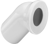 Отвод REHAU RAUPIANO PLUS 22° 110 мм PP для унитаза 11216041001