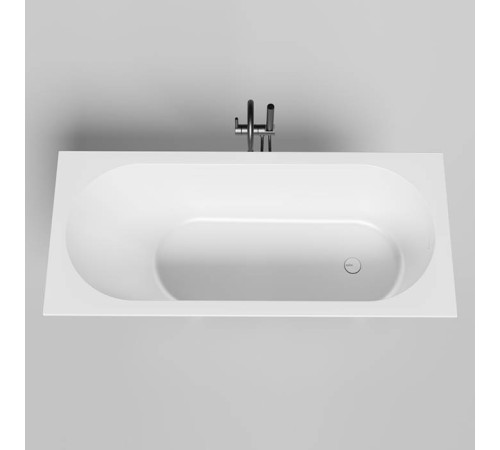 Ванна встраиваемая Salini Ornella Kit 160х70х54 см S-Stone белый матовый 102426M