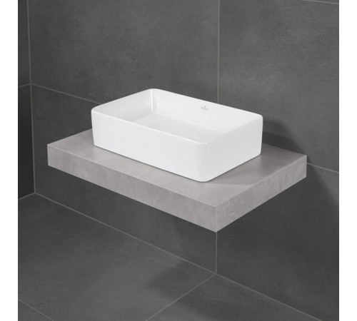 Раковина накладная Villeroy & Boch Collaro 560х360 мм без перелива 4A205601