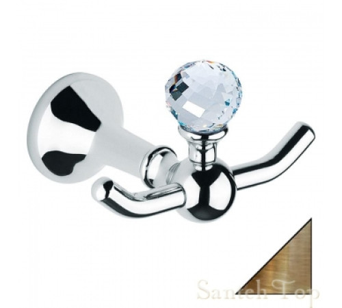 Крючок тройной Fixsen Swarovski бронза FS24592SW