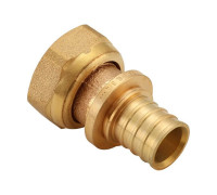 Муфта переходная латунная SMART Install с накидной гайкой на евроконус 20x2.8-G3/4 52234S