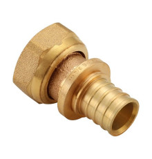 Муфта переходная латунная SMART Install с накидной гайкой на евроконус 20x2.8-G3/4 52234S