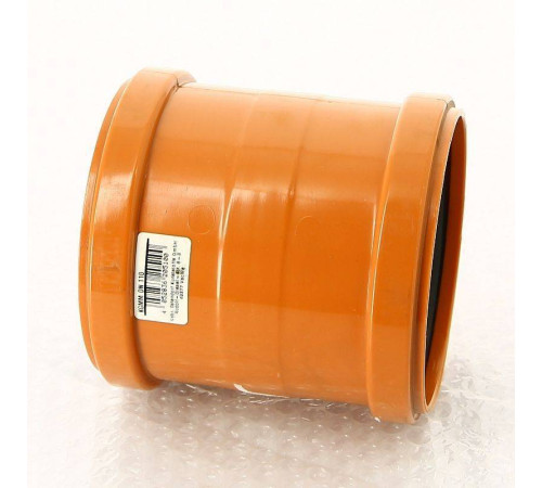 Муфта двухраструбная Ostendorf KG KGMM 110 мм для наружной канализации 220510