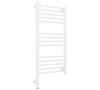 Полотенцесушитель электрический Сунержа Богема 3.1 прямая 40х80 см левое подключение белый матовый 30-6004-8040