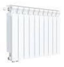Радиатор биметаллический Rifar Monolit Ventil 500 9 секций правое подключение RAL 9016 rmvrf50009