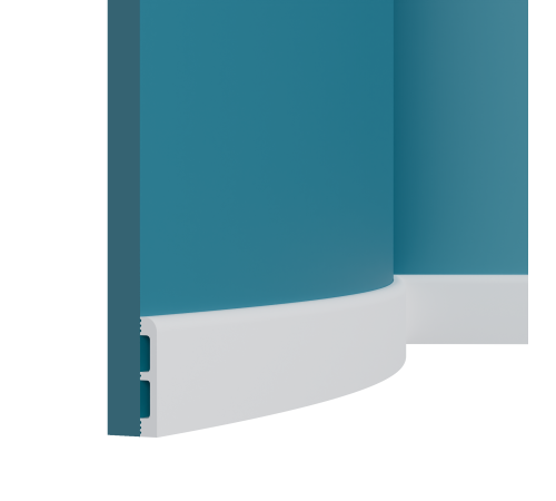 Плинтус напольный Perfect Plus P83F гибкий 80х16х2400 мм P83F