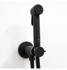 Гигиенический душ с прогрессивным смесителем Bossini Paloma Brass комплект черный матовый E37007B.073