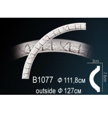 Молдинг на арку полиуретановый Perfect B1077