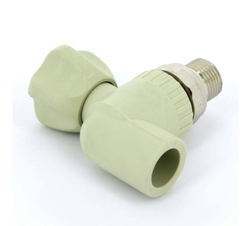 Кран для радиаторов шаровой FV-PLAST угловой сварка-НР с разъемным соединением 20x1/2 A315020000