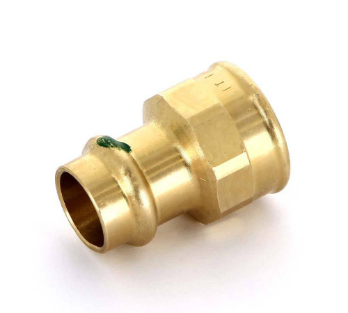 Муфта переходная пресс-В Viega Sanpress бронза 18х3/4 294519