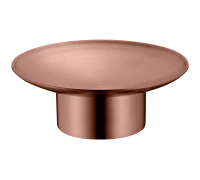 Мыльница настольная Boheme Uno с латунной чашей brushed bronze 10981-BRB