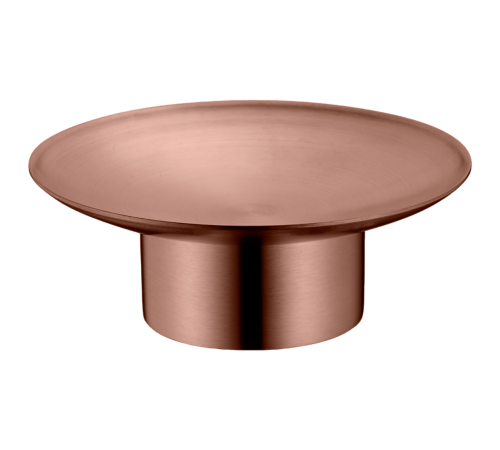 Мыльница настольная Boheme Uno с латунной чашей brushed bronze 10981-BRB