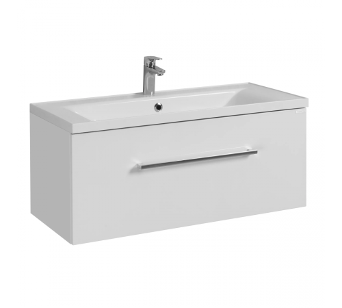 Комплект Акватон Мадрид 100 М тумба-умывальник 1A126901MA010 и раковина Айрис 100 1A723031AG010 1A1269K5MA010