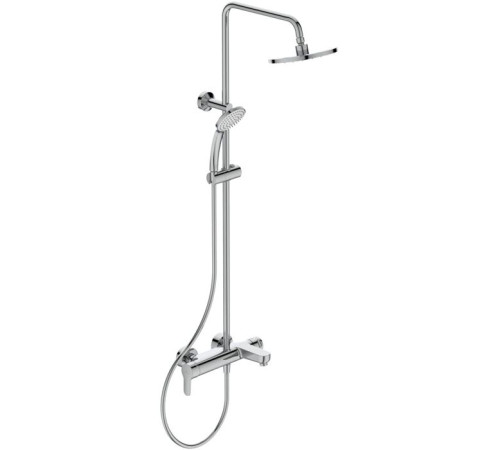 Душевая система Ideal Standard IdealRain Cerafine O со смесителем верхний душ 200 мм хром BC525AA