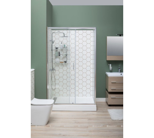 Душевая дверь Aquanet SD-1200A 120x190 см стекло 5 мм прозрачное SD-1200A
