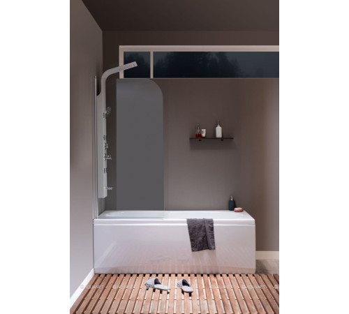 Шторка для ванны Aquanet SG-750 150x75 см стекло 6 мм прозрачное SG-750