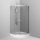 Душевое ограждение AM.PM X-Joy 90х90 см с поддоном матовый хром W88E-205-090MT64