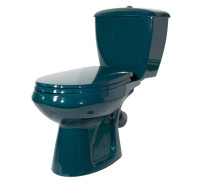 Унитаз-компакт Santek Элисса Стандарт косой выпуск нижний подвод зеленый 43325110202