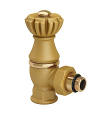 Клапан угловой SR Rubinetterie Liberty 1/2 x 3/4 золото 0325-2000V00R RAL 1036