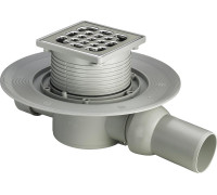 Трап для душа Viega 4935.1 100х100 мм шарнирный отвод 557119