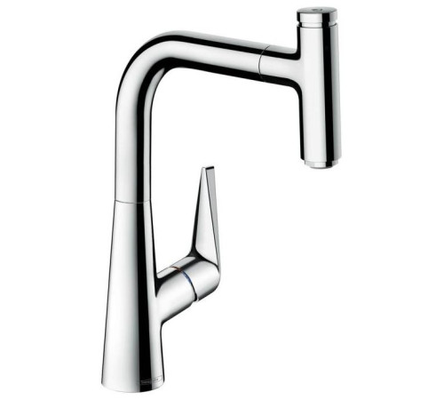 Смеситель для кухни hansgrohe Talis Select M51 223 мм выдвижной излив 73852000