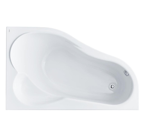Ванна акриловая асимметричная Triton Ибица XL 160х100 см правосторонняя белая 1.WH11.2.037