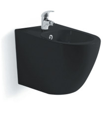 Биде подвесное Aquanet Европа 510x355x311 мм черный матовый AQ1016-MB