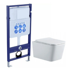Комплект инсталляция с унитазом Aquatek Либра New (INS-0000012, AQ0530N-00) ЛИБРА N
