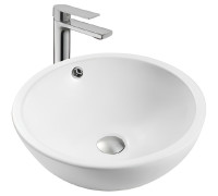 Раковина накладная AQUATON 440x440x175 мм матовый белый AQ5354-MW