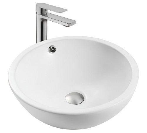 Раковина накладная AQUATON 440x440x175 мм матовый белый AQ5354-MW