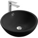 Раковина накладная AQUATON 440x440x175 мм матовый черный AQ5354-MB