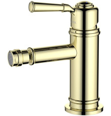 Смеситель для биде Aquanet Классик полированное золото AQ1518PG